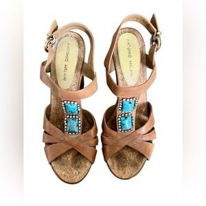 Antonio Melani Captivate Wedges size 8